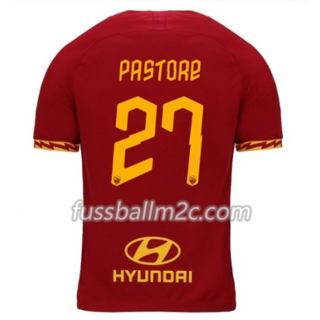 Fußballtrikots AS Rom Pastore 27 Heim Trikotsatz 2019-2020